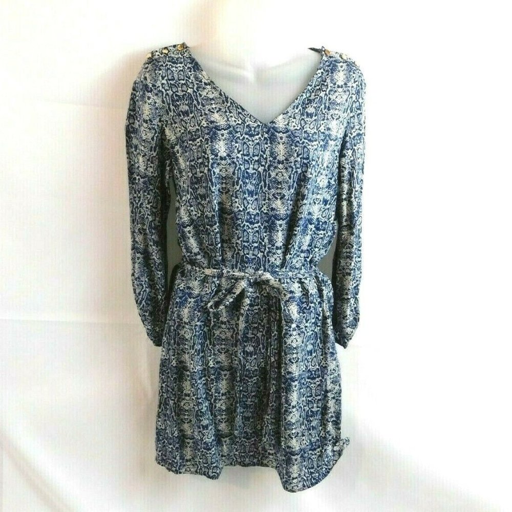 It Hippie Womens Lightweight Long Sleeve Dress Sm